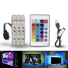 USB TV LED Light Strip SMD2835 5V LED TV Backlight Strip Flexible Diode Tape Waterproof Bias Lighting For TV Desktop PC Screen 2024 - buy cheap