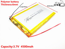 3.7V 4500mAh 606090 Lithium Polymer Li-Po li ion Rechargeable Battery Lipo cells For interphone Mobile interphone Searchlight 2024 - buy cheap