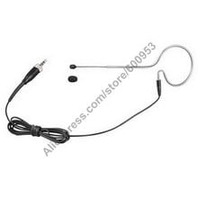 Micwl fone de ouvido omnidirecional, microfone preto para sennheiser g1 g2 g3, cabeça sem fio 2024 - compre barato