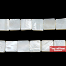 15" Strand 12x12x3mm Natural Mother of Pearl Shell Square Loose Beads Approx 39CM Per Strand No.SB4 2024 - buy cheap