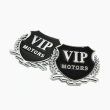 2pcs Car Styling 3D Logo VIP MOTORS Metal DIY Sticker for Land Rover LR4 LR3 LR2 Range Rover Evoque Defender Discovery Freelande 2024 - buy cheap