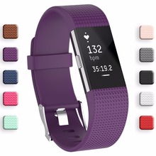 Melhor preço, pulseira de pulso, pulseira inteligente de substituição, pulseira macia para fitbit charge 2 2024 - compre barato