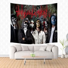 Large Hollywood Undead Wall Hanging Tapestry Custom Beach Yoga Mat Polyester Thin Shawl Blanket Picnic Throw Rug Home Decor 2024 - buy cheap