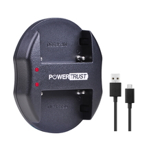 PowerTrust NP-F970 USB Dual Charger for Sony NP-F550 NP-F750 NP-F960 NP-FM50 NP-FM500H NP-QM91D NP-QM71D F330 F570 F950 Battery 2024 - buy cheap