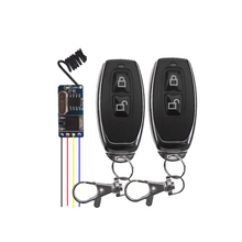 Micro Interruptor de Controle Remoto Mini Receptor 3.5 v 3.7 v 4.5 v 5 v 6 v 7.4 v 8.4 v 9 v 12 v Transmissor e Receptor de Longo Alcance Pequeno