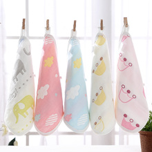 6 Layers Cotton Baby Wipe Towel 25 X 25cm Absorbent Super Soft Baby Towel Face Handkerchief for Baby Girls Boys Baby Bath Shower 2024 - buy cheap