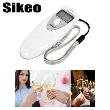 Sikeo Pocket Digital Alcohol Breath Tester Analyzer Breathalyzer Detector Test Testing car accessories styling 2024 - buy cheap