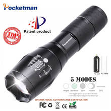Pocketman 3800Lumens XML-T6 linterna led led Torch Zoomable LED Flashlight Torch light For 3xAAA or 1x18650 Z20 2024 - buy cheap