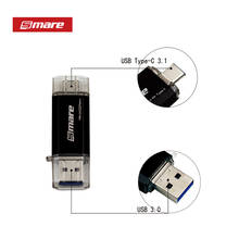 Smare Type-C OTG USB 3.0 Flash Drive 64GB 32GB 16GB Pen Drive Smart Phone Memory Mini USB Stick Type - C 3.1 Dual Double Plug 2024 - buy cheap