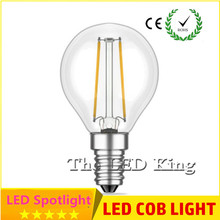 10 Uds Edison LED lámpara G45 E14 vela de LED de mazorca de luz de filamento Retro Lámpara clara 18W 12W 6W 220V 240V frío blanco cálido para la lámpara de araña 2024 - compra barato