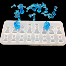 1pcs International chess checkerboard DIY Resin Decorative Craft Jewelry Making Mold Silicone Mould epoxy resin mold for jewelry 2024 - buy cheap