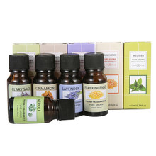 Aceite Esencial Floral para difusor de aromaterapia, aceite aromático puro de árbol de té de lavanda, ayuda a dormir, 10ML, 12 sabores, TSLM1, envío directo 2024 - compra barato