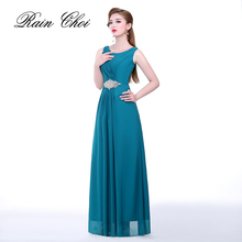 Chiffon Bridesmaid Dresses 2021 Vestidos de noite Long Wedding Party Gown Cheap 2024 - buy cheap