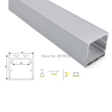 100 X 2M Sets/Lot 35mm U size led aluminum housing channels and new developed led profile for hanging lamps 2024 - buy cheap