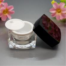 20 pcs Free Shipping 5 10 15 30 g Top Grade Clear  Acrylic Empty Bottle jar Eye Gel Lipstick Sample Empty Cosmetic Containers 2024 - buy cheap
