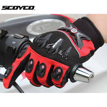 2016 new SCOYCO MX47 motorcycle gloves breathable bicycle cycling biker motorbike protection glove motorcyclist mittens 2024 - buy cheap