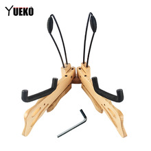 Yueko suporte elétrico para violão, estrutura de madeira, folk, suporte de violão, baixo acústico 2024 - compre barato