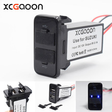 Xcgaoon-carregador especial de 5v e a com interface usb para suzuki, conversor de potência para celulares iphone 2024 - compre barato