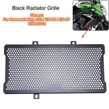 Capa protetora para grade de radiador de motocicleta, capa de proteção para kawasaki ninja 650 tamanhos coloridos 2006 a 2016, 2013, 2014, er6n, er6f, ninja650 2024 - compre barato