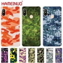 army green Camouflage Camo Cover Case for Xiaomi Mi 8 se A2 lite redmi 6 6a 6 pro note 6 PRO pocophone F1 for redmi s2 2024 - buy cheap