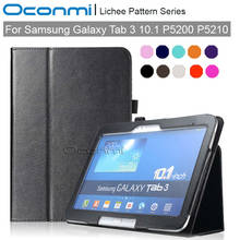 PU leather Smart case for Samsung Galaxy Tab 3 10.1 inch slim magnet cover for Samsung Tab3 10.1 SM-P5200 SM-P5210 case 2024 - buy cheap