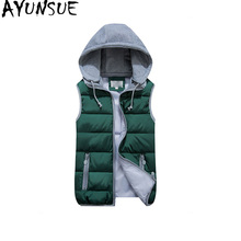 AYUNSUE Woman Vest Jacket Waistcoat for Women Down Cotton Winter Sleeveless Vests Ladies Coat Eam 2020 Veste Femme KJ381 2024 - buy cheap