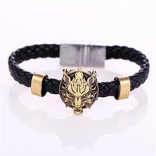 MJ Anime Movie Jewelry Final Fantasy Bracelets Weave Leather Bracelet & Bangle Cosplay Jewelry 2024 - buy cheap