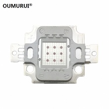 10W LED COB chip RED Light High power LED Red 620-625nm 300mA 20V 300-400LM 32*32mil EPILEDS Chip Free shipping 10pcs 2024 - buy cheap