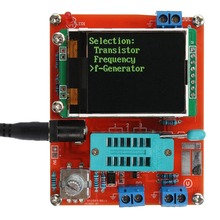 DIY GM328 тестер транзисторов LCR ESR метр ШИМ квадратный генератор сигналов волны 2024 - купить недорого