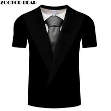 2019 Wide Necktie 3D t shirt Travel tshirt Men Vacation t-shirt Top Tee Short Sleeve Casual Shirt Streetwear Dropship ZOOTOPBEAR 2024 - buy cheap