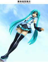 22cm Hatsune Miku action figure PVC toys collection doll anime cartoon model for Christmas gift 2024 - buy cheap