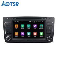 Aotsr-radio multimedia con GPS para coche, radio con reproductor, Android 8,0, 7,1, sin DVD, 2 DIN, 4GB + 32GB, 2GB + 16GB, para Skoda Octavia 2012 2024 - compra barato