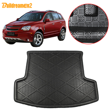 Buildreamen2-tapete de maletero de coche, almohadilla de carga trasera, Alfombra de suelo, barro, para Chevrolet / Holden Captiva, 7 asientos, 2006-2017 2024 - compra barato