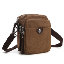 Boshikang Casual Men's Business Daily Bag Mini Crossbody Bag Canvas Small Men Single Shoulder Messenger Bags High Quality 2024 - buy cheap