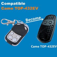 433 Copy CAME TOP-432EV Duplicator 433.92 mhz remote control Universal Garage Door Gate Fob Remote Cloning 433mhz fixed code 2024 - buy cheap