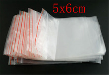 Doreenbeads 500 sacos de plástico zip-lock auto-vedante 5x6cm (b03101), em yiwu da china 2024 - compre barato