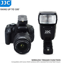 Jjc-flash sem fio com gatilho, controle remoto para canon, nikon, pentax, fujifilm, off-camera, luz para estúdio 2024 - compre barato