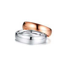 Clássico masculino banda de casamento de aço inoxidável com perfil abobadado e acabamento polido anel conforto-ajuste adulto unisex jóias 5mm 2024 - compre barato