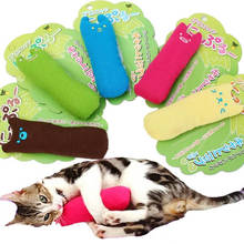 Hot Sale Dog Cat Toys Pet Puppy Chew Squeaker Plush Toys Cute Thumb Pet Toy With Catnip Drop Shipping 2018 2024 - buy cheap