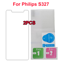 2Pcs Tempered Glass sFor Philips S327 Screen Protector 9H Protective Glass Front Film For Case Phiips S327 Mobile Phone Films 2024 - buy cheap