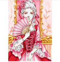 Embroidery Package Hot Sell   Best Quality    Cross Stitch      Pink Beauty 2024 - buy cheap