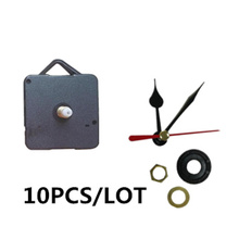 10 sets Quartz Clock Clock Parts Hour Minute handsCore Movement DIY Kit Mechanism repair Wall Clocks Silence Sweep 18mm shaft 2024 - buy cheap