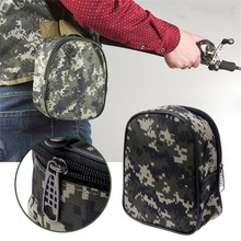 Camouflage Fishing Reel Mini Bag Pocket Fishing Tackle Pouch Case Outdoor Sports Pouch Case Outdoor Camping Fishing Storage Bag 2024 - buy cheap