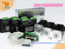 Wantai-motor de passo para máquina cnc, 3 eixos, 50v, 4.2a 128, micro, motor de passo 2024 - compre barato