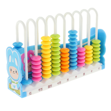 Brinquedo infantil de matemática montessoriano, contas para contagem de ábaco, brinquedo de aprendizagem, adicionar e subtrair, ábaco com 90 contas coloridas 2024 - compre barato