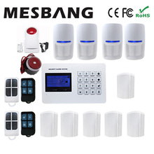 APP control  home GSM burglar alarm system with Russian Spaish English language free shipping By DHL Fedex 2024 - buy cheap