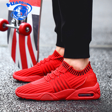 HUANQIU 2018 new Sneakers shoes Men casual shoes  fly woven creative men air cushion shoes men sports running shoes ZLL571 2024 - buy cheap