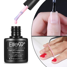 Elite99 8 мл Отшелушивающий лак для ногтей, латексный защитный крем для кутикулы, розовый защитный лак для кутикулы, легко Очищаемый защитный лак для ногтей, крем для кожи пальцев 2024 - купить недорого