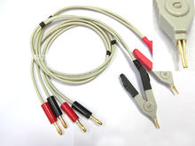 NEW LCR Meter Low Resistance Test Probe Leads / LCR Test Clip / Terminal Kelvin Test 2024 - buy cheap