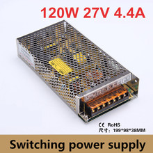120W 27V 4.4A factory outlet  Single Output Switching power supply AC 110v/220v  to DC 27V led driver 27v  power supply 2024 - buy cheap